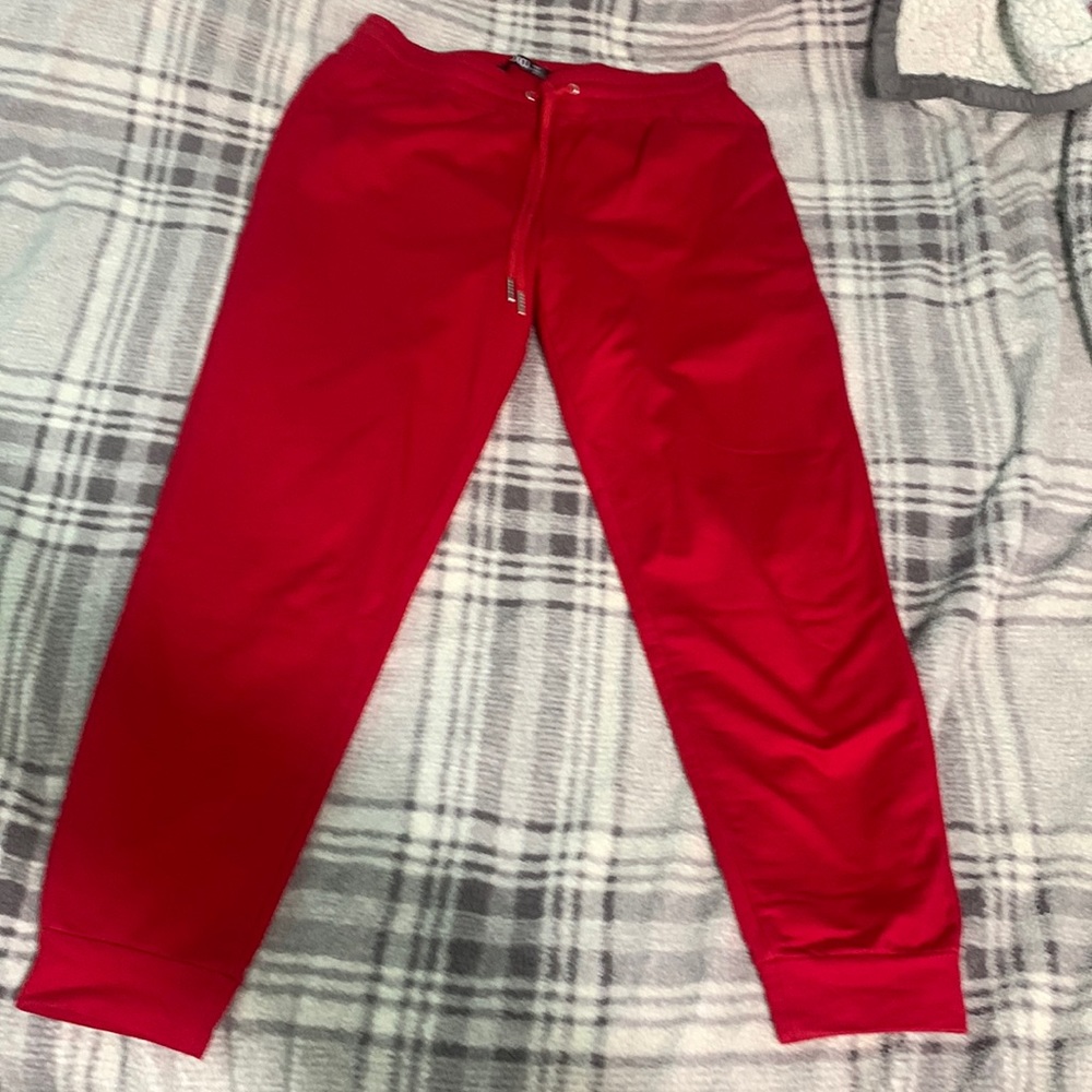 red xoxo sweats
